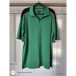 Callaway Vintage Polo Golf Shirt Men's XL Green X Series Short Sleeve